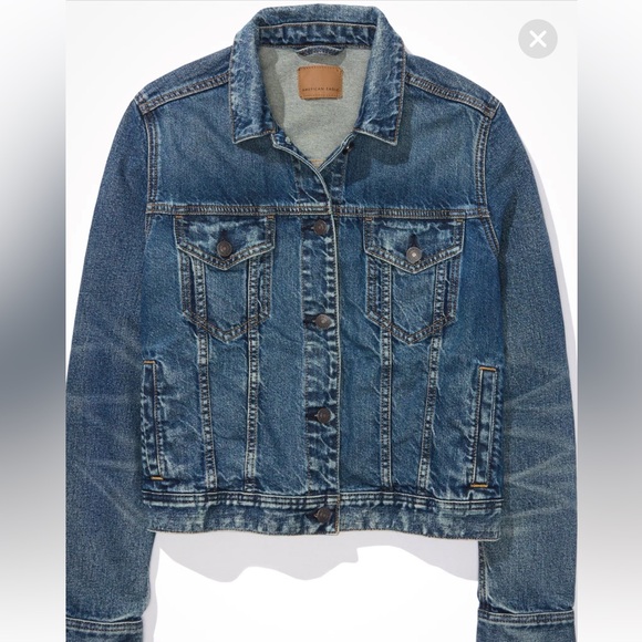 American Eagle Classic Denim Jacket - Size XS - Picture 3 of 12